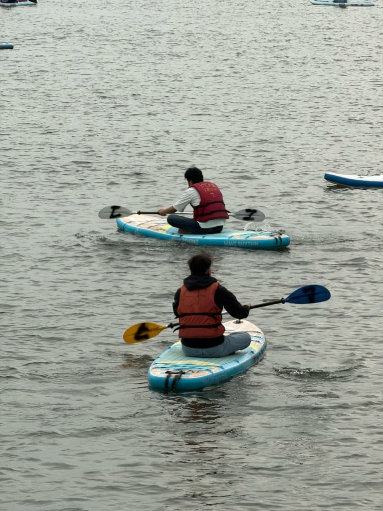 Stand-Up Paddleboarding on Phewa Lake