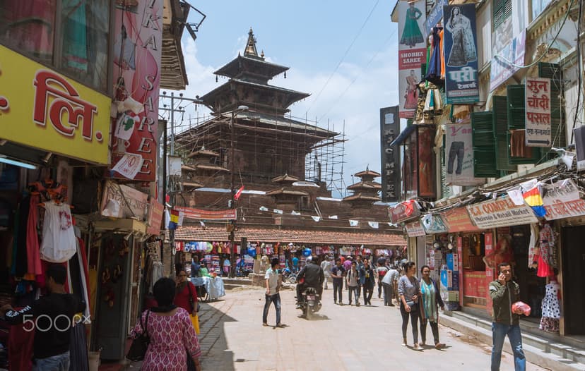 Rickshaw Tour of Old Kathmandu